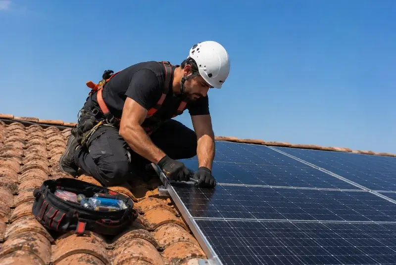Maintenance et monitoring de panneaux solaires à Bréal-sous-Vitré